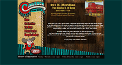 Desktop Screenshot of cimarronsteakhouse.com